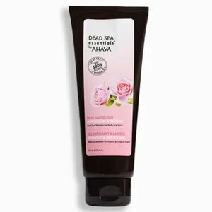 New AHAVA Dead Sea Essentials Rose Salt Scrub - Sealed 7.5 Fl Oz